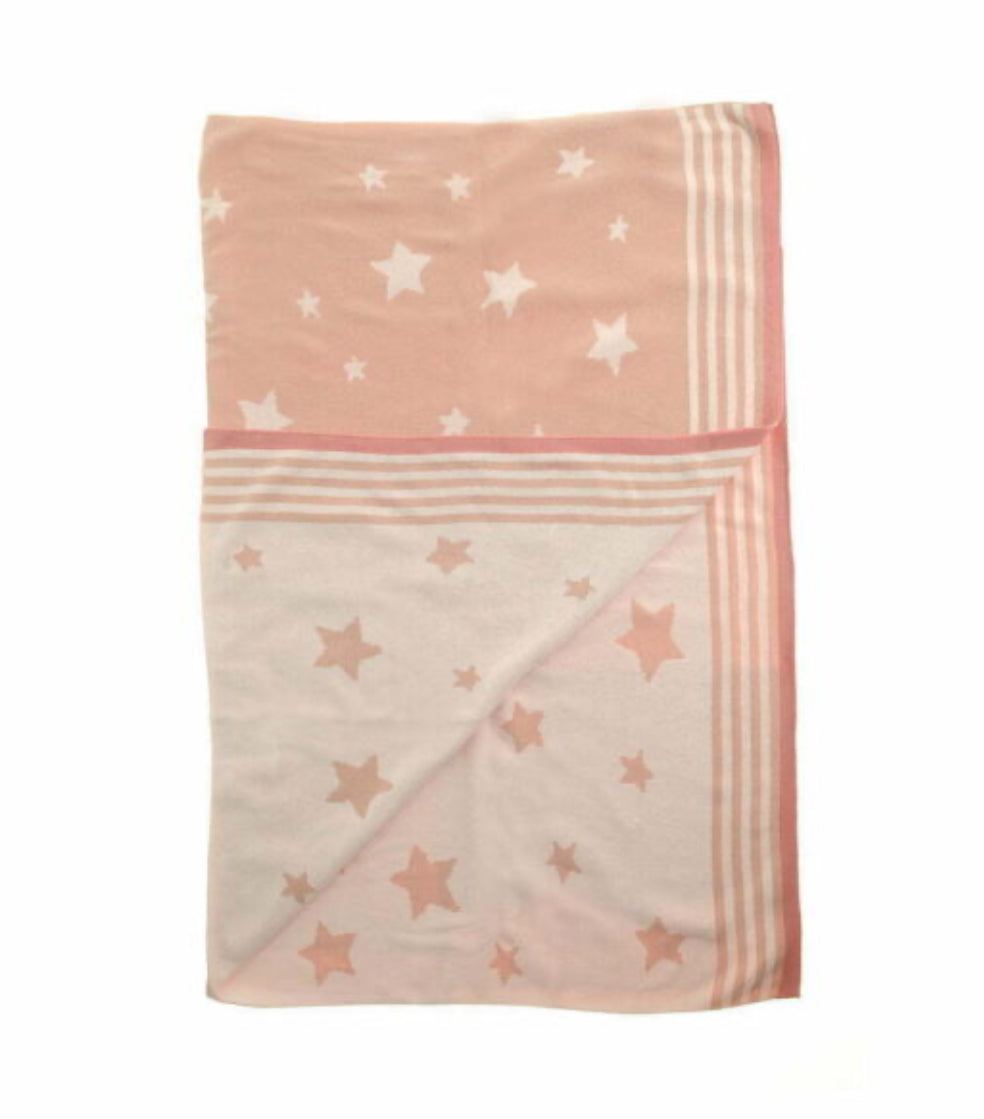 Pink Star Blanket