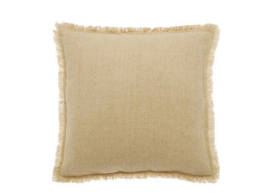 Linen & Cotton Cushion - Natural